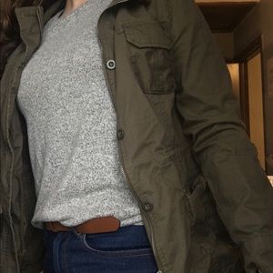 Women’s army green jacket